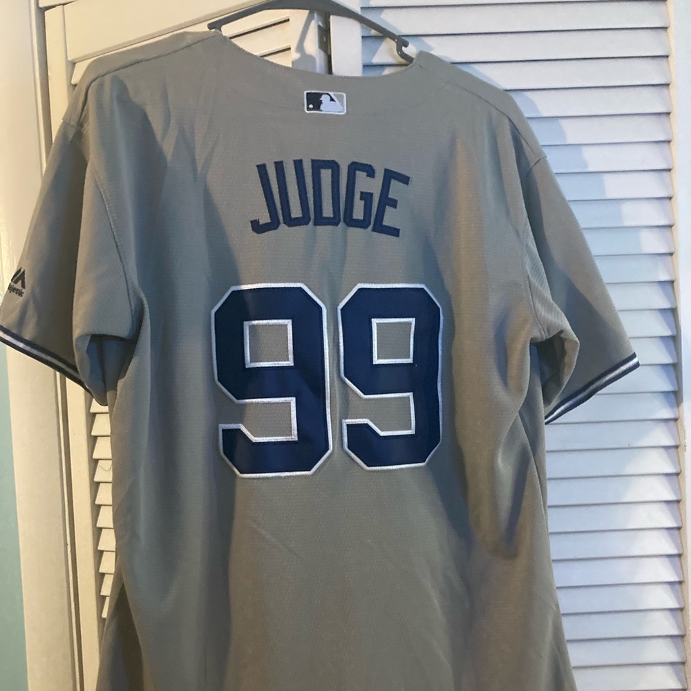 Authentic MLB NYY JUDGE Away Jersey